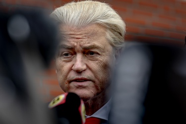 Geert Wilders beoekt Gemeente Moerdijk