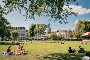 Park Lepelenburg in de zomer