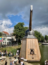 Stadskraan Utrecht tijdens Utrecht 900 jaar